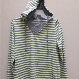 Sonoma Life Style Hoodie Striped Pullover Size S
